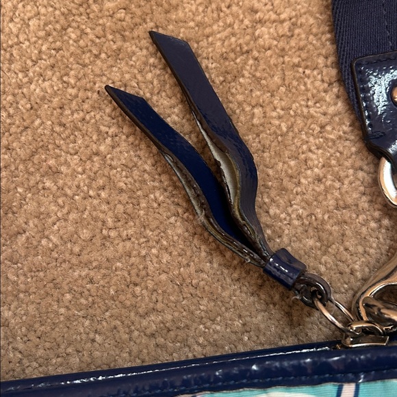 COACH Printed Vinyl Duffle Overnight Bag - Picture 4 of 14